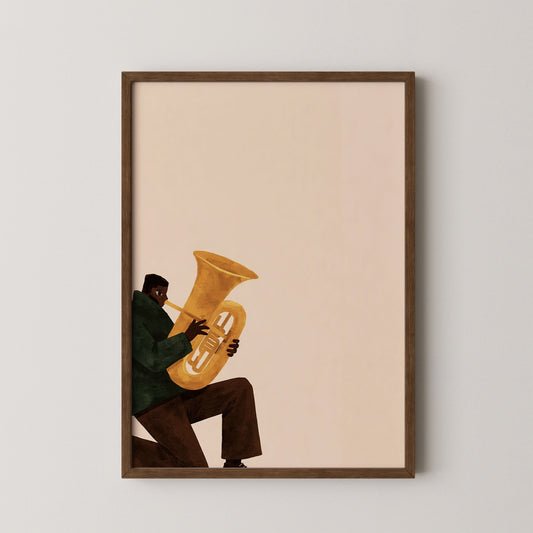 dark brown frame