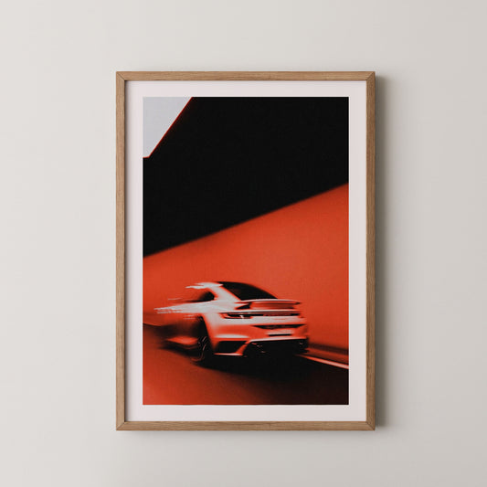 light brown frame