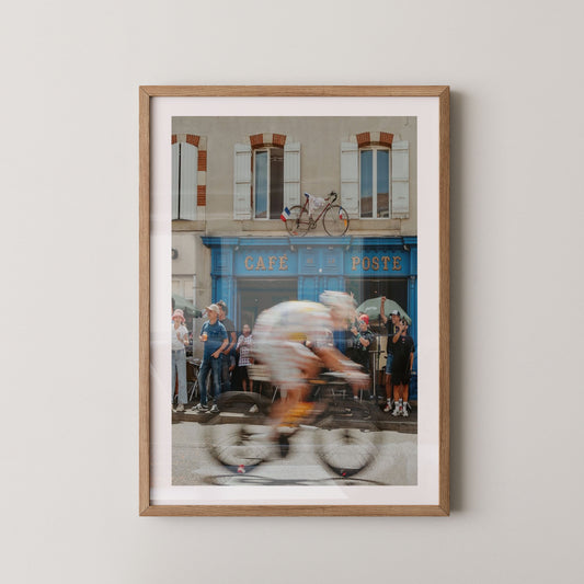 light brown frame
