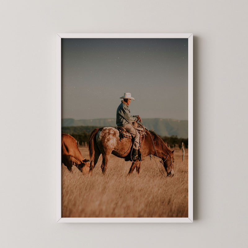 white frame
