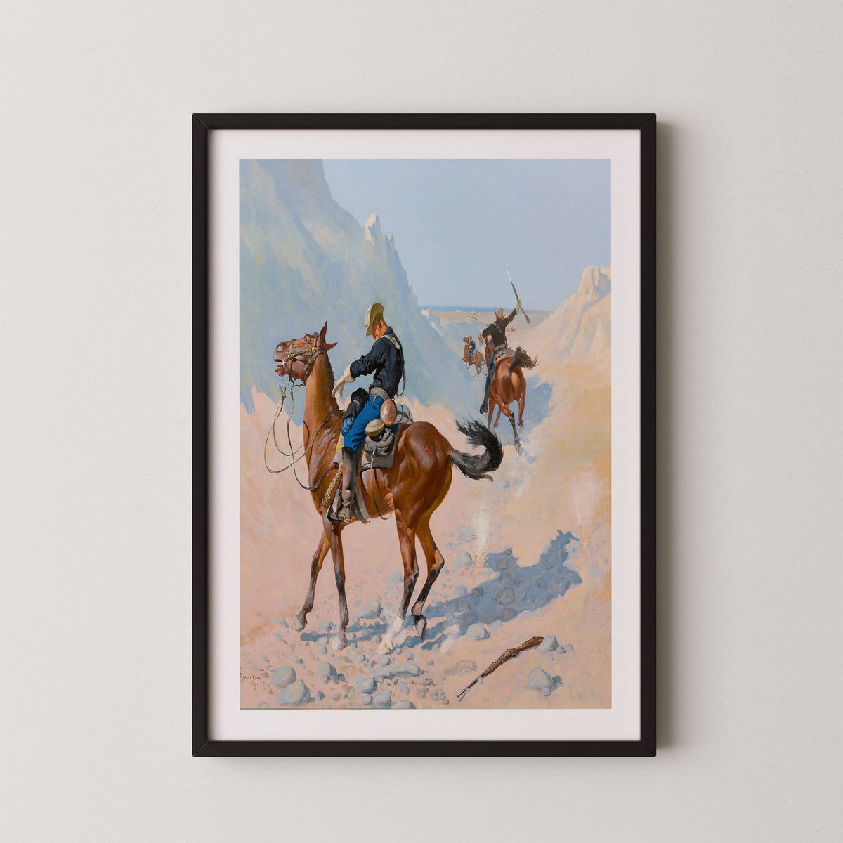 black frame
